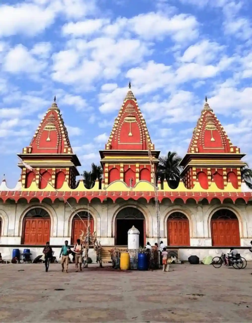 Kapil Muni Ashram with day view in Gangasagar
